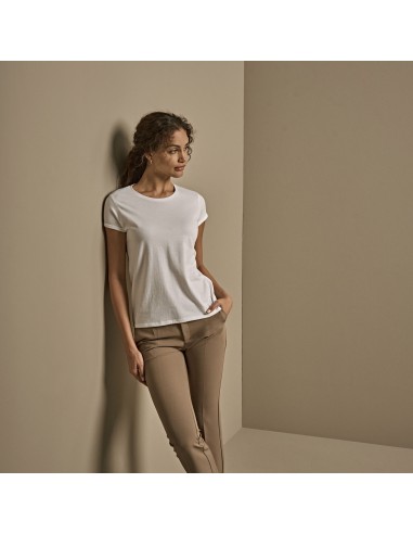 TEE-5063-Womens Roll-Up Tee